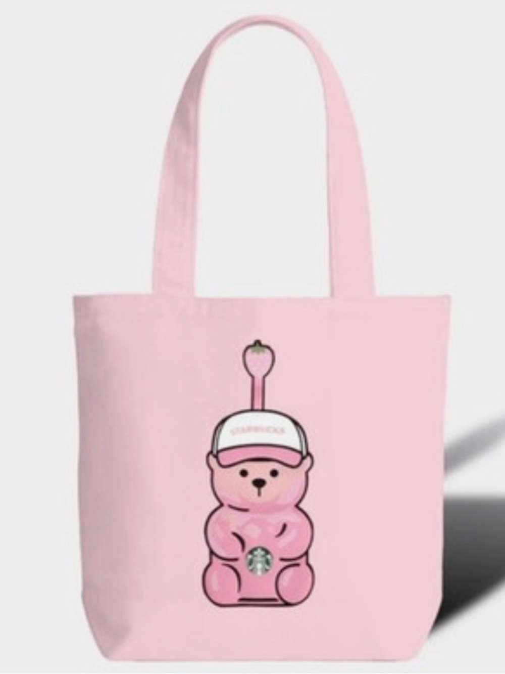 New Starbucks Pink Bearista Limited Edition Tote Bag